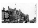 New York City, Times Square, New York Theatre on Left and Hotel Cadillac in Left Background, 1911,