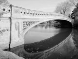 New York City, Central Park's Bow Bridge, View Looking Southeast of West Side of Bridge, 1980s