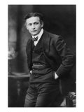 Harry Houdini, American Magician Famous for His Escape Acts. 1913 Portrait by Gray Campbell Premium Poster