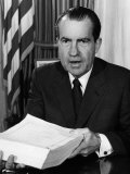 Buy U.S. President Richard Nixon, after Signing a Tax Bill, Washington D.C., 1970 at AllPosters.com