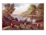 Buy The Hudson River as Viewed from the Grounds of the U.S. Military Academy at West Point at AllPosters.com