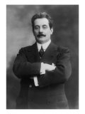 Giacomo Puccini, Italian Musician Composed the Operas La Boheme, Tosca and Madame Butterfly, 1908