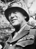 General George S. Patton Jr., During the Early Stages of the Invasion of Normandy, France, 1944