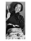 Buy Zora Neale Hurston, African American Author and Folklorist, Beating the Hountar, or Mama Drum, 1937 at AllPosters.com