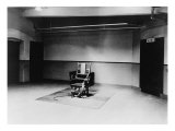 Death Chamber and Electric Chair at Sing Sing Prison in 1923