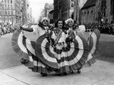 Drag Queens at the Mummers Day Parade in Philadelphia on New Year's Day, 1937