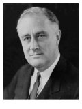 Franklin D. Roosevelt, Head-And-Shoulders Portrait, 1930