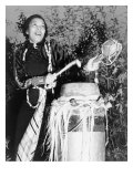 Buy Zora Neale Hurston, African American Author and Folklorist, Beating the Hountar, or Mama Drum, 1937 at AllPosters.com