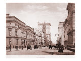 Vanderbilt Residences, St. Thomas Church, and Hotel St. Regis, on New York's Fifth Avenue in 1900