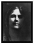 Isadora Duncan, Modern Dance Innovator in Soft Focus Portrait by Arnold Genthe, 1917