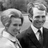 Princess Anne, and Her Husband Lieutenant Mark Phillips, Buckingham Palace, London, 1973