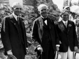 The Big Three: Henry Ford,Thomas Edison, and Harvey Firestone in Fort Meyers, Florida, 1930