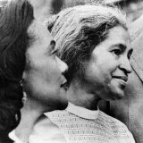 Buy Civil Rights Activists Coretta King and Rosa Parks in Montgomery, Alabama, 1975 at AllPosters.com
