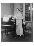 Alma Gluck, Romanian-Born American Former Opera Star, Had a Successful Concert Career, 1924