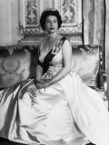 Queen Elizabeth II of England, Buckingham Palace, London, England, Late 1960s
