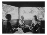 Buy Zora Neale Hurston, Rochelle French, and Gabriel Brown, in Eatonville, Florida Recording, 1935 at AllPosters.com