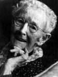Grandma Moses, Renowned American Painter, 1950s