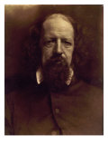 Alfred Tennyson, Poet Laureate of England, in an 1867 Portrait by Julia Margaret Cameron