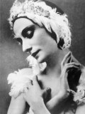 Russian Ballet Dancer Anna Pavlova, in Her Role of the Swan in
