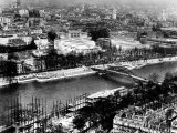 General View of Site of 1937 Exposition Along Both Banks of Seine River, Paris, France, 1930