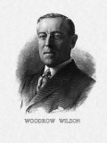 US President Woodrow Wilson