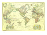 Buy World Map 1922 at AllPosters.com