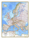 Europe Map 1977