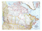 Canada Map 1961