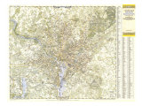 Buy Suburban Washington DC, Maryland & Virginia Map 1948 at AllPosters.com