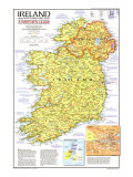 Buy Ireland And Northern Ireland Visitors Guide Map 1981 at AllPosters.com