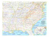 Battlefields Of The Civil War Map 1961