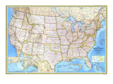 Americas Federal Lands Map 1982