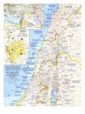 Holy Land Today Map 1963