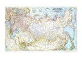 Union Of Soviet Socialist Republics,1938-1944 Map