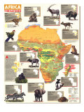 Africa Threatened Map 1990