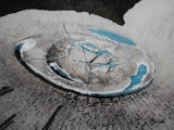 Buy A glacial pattern and lagoons radiate outward within a caldera at AllPosters.com