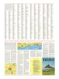 Travelers Map Of France Map 1971 Side 2