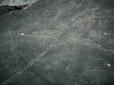 Buy Hummingbird formation etched into the Ica Desert at AllPosters.com