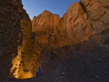 Hatshepsut's tomb entrance shaft tucked into a crevice Photographic Print