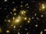 Cluster of Galaxies, Abell 2218, in Constellation Draco from Hubble Space Telescope