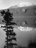 Lake Kluane with Snow-Capped Mountains Reflected in Lake