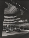 Singer Marian Anderson Performing for an Audience at Carnegie Hall