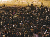 Jews gather every day to pray at the Western Wall in Jerusalem