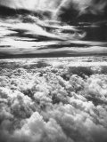 Thick, Dark Clouds Standing Still in the Sky