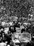 Pres. John F. Kennedy and Adolfo Lopez