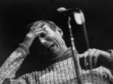 Russian Poet Yevgeny Yevtushenko at Maxi-Poetry Concert at Madison Square Garden