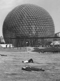 Buckminster Fuller's Geodesic Dome for Us Pavilion at Expo 67