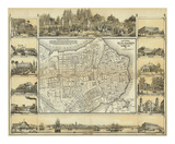 Plano Pintoresco de La Habana, c.1853
