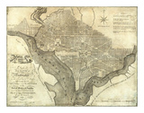 Plan of the City of Washington, c.1795