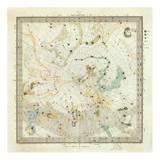 Celestial Anno 1830: No. 5. Circumjacent the North Pole, c.1844
